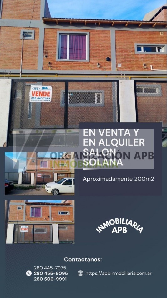 Salon en Venta/Alquiler