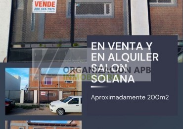 Salon en Venta/Alquiler